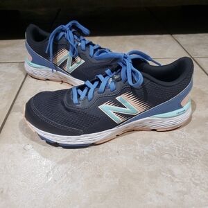 New Balance Womens 680 V6 Running Shoes Sneakers Size 6 Multicolor Colorful